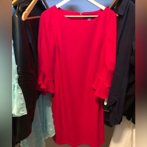 Karl Lagerfield Paris red dress - never been worn with tags
